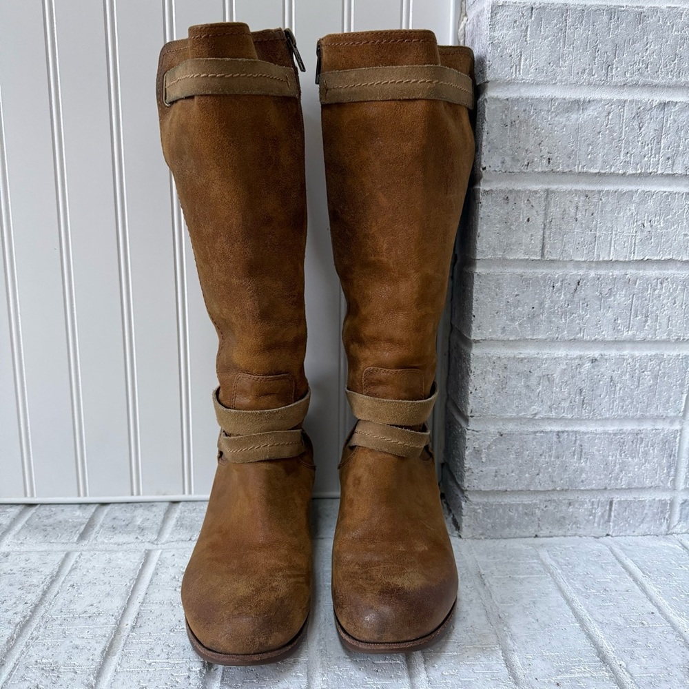 UGG Australia Darcie Leather Riding Boots - Picture 2 of 15